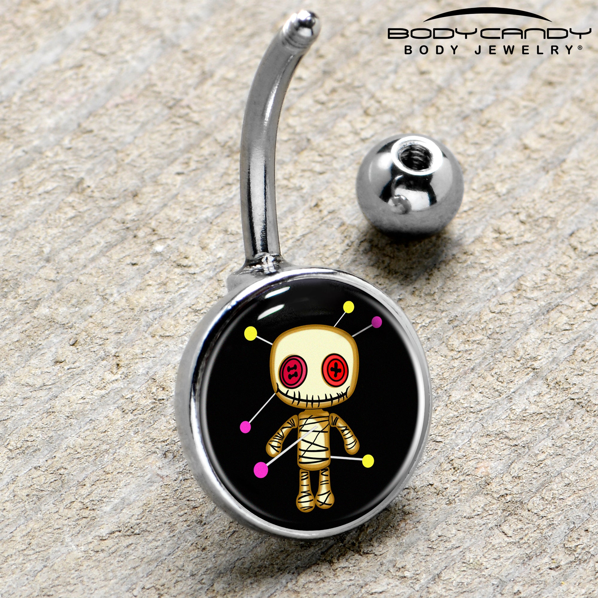Voodoo Doll Belly Ring