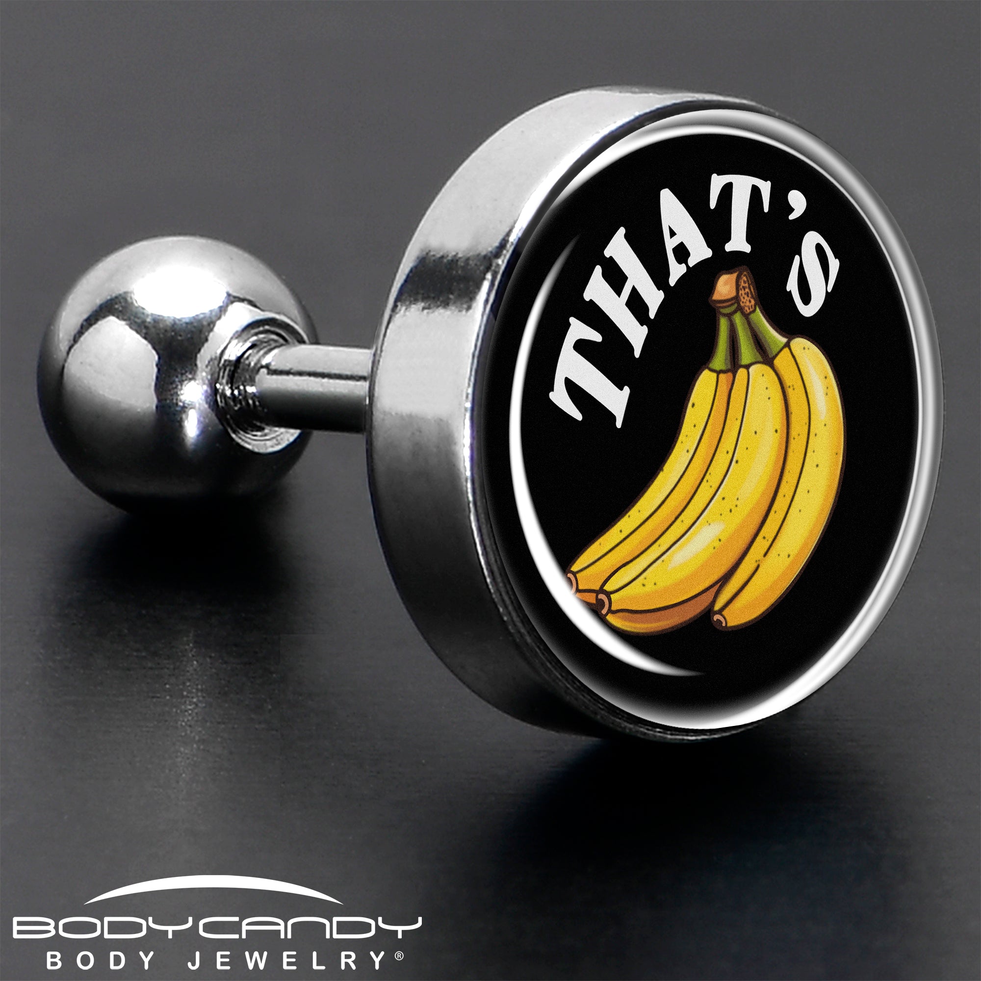 Trendy Banana Design Tragus Cartilage Stud