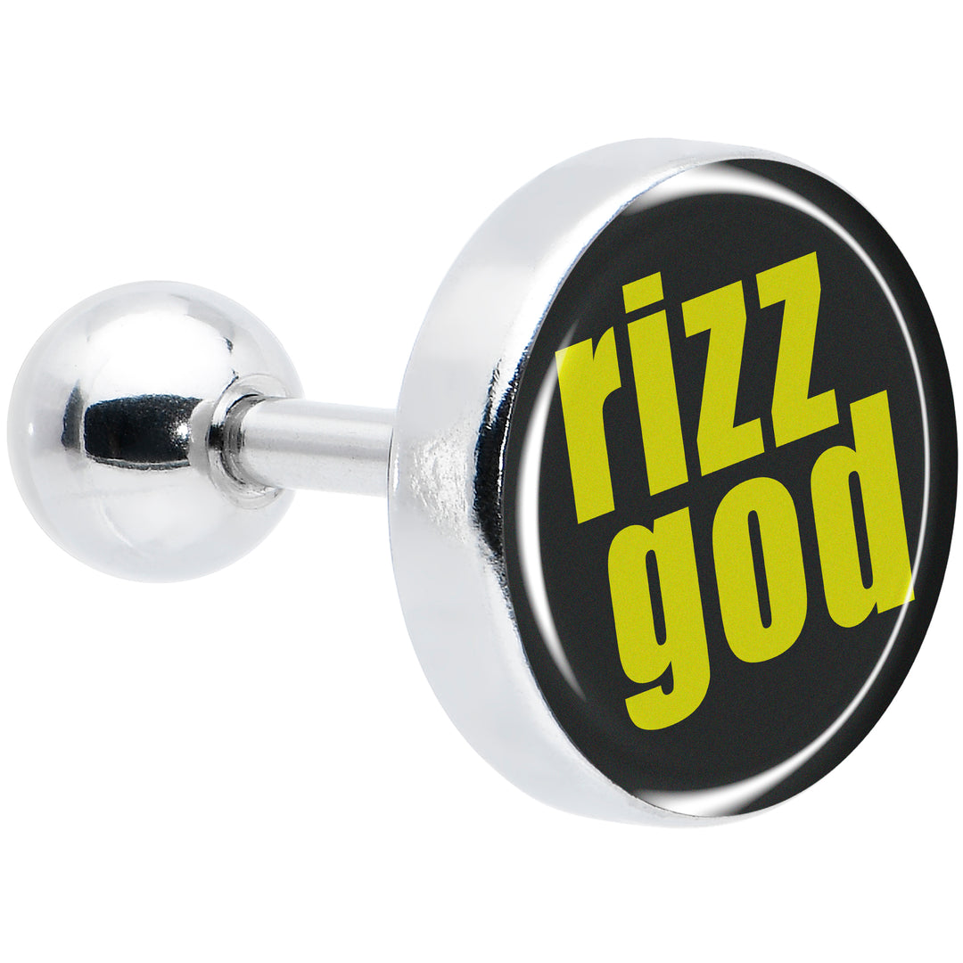 RIZZ GOD Tragus Cartilage Earring by Onyx O