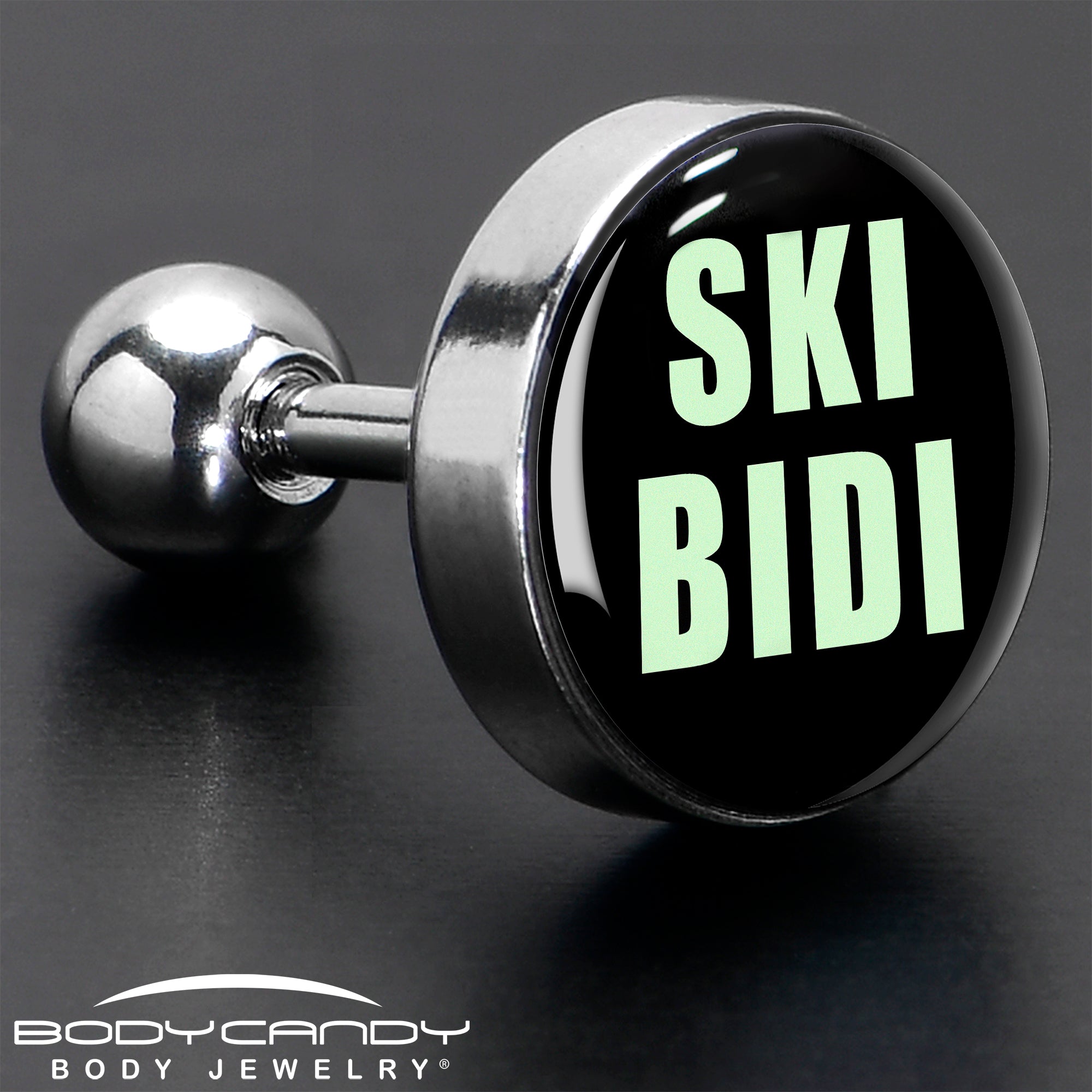 16G 1/4 SKIBIDI Cartilage Tragus Earring by Onyx O