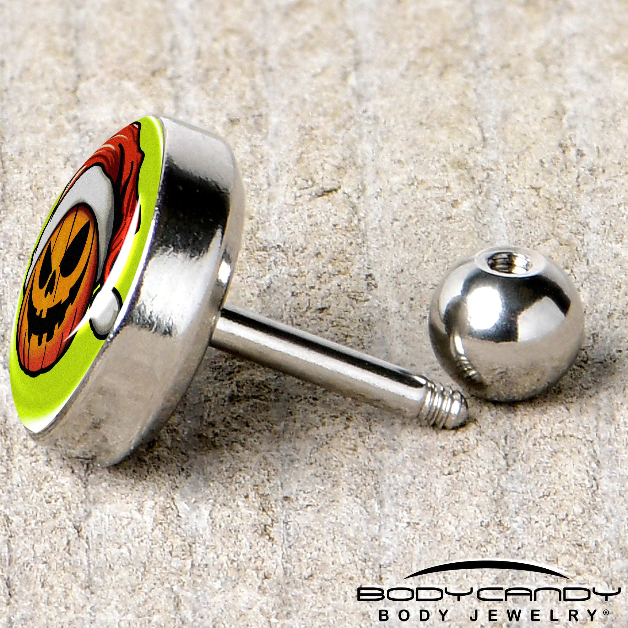 Santa hat pumpkin holiday tragus cartilage earring