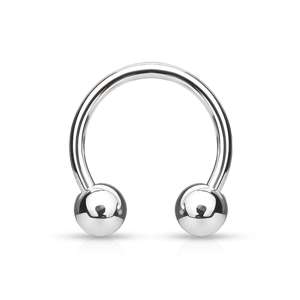 Implant Grade Titanium Externally Threaded Ball Horseshoe