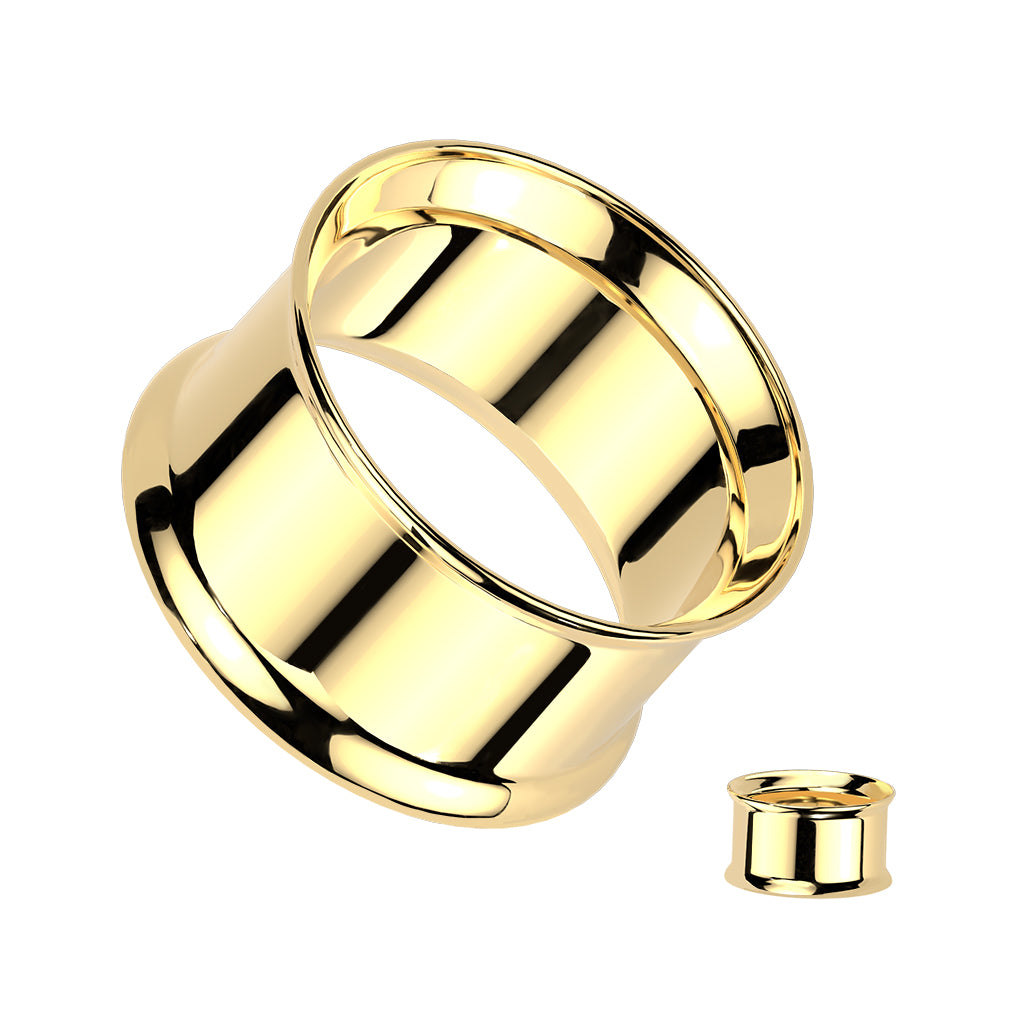 Implant Grade Titanium Double Flare Flesh Tunnel Plug Set 5mm to 25mm