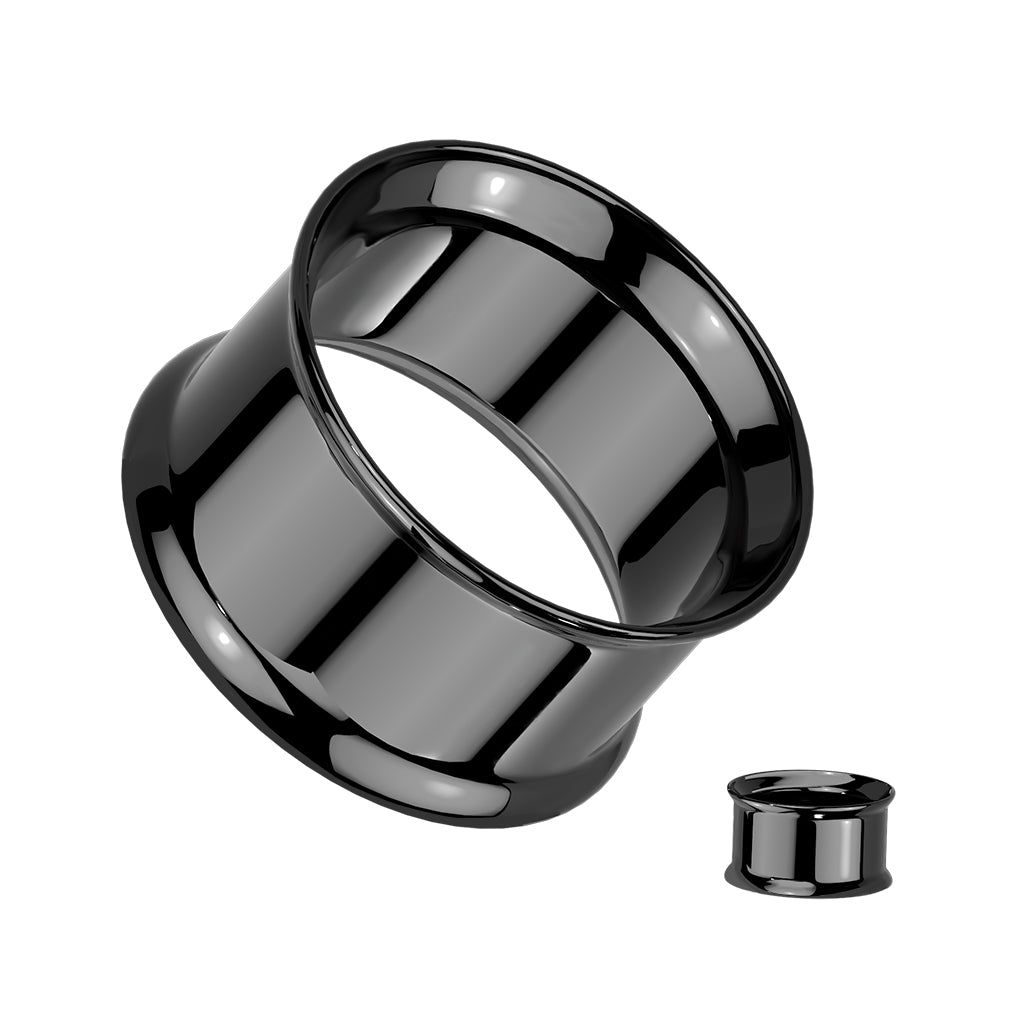 Implant Grade Titanium Double Flare Flesh Tunnel Plug Set 5mm to 25mm