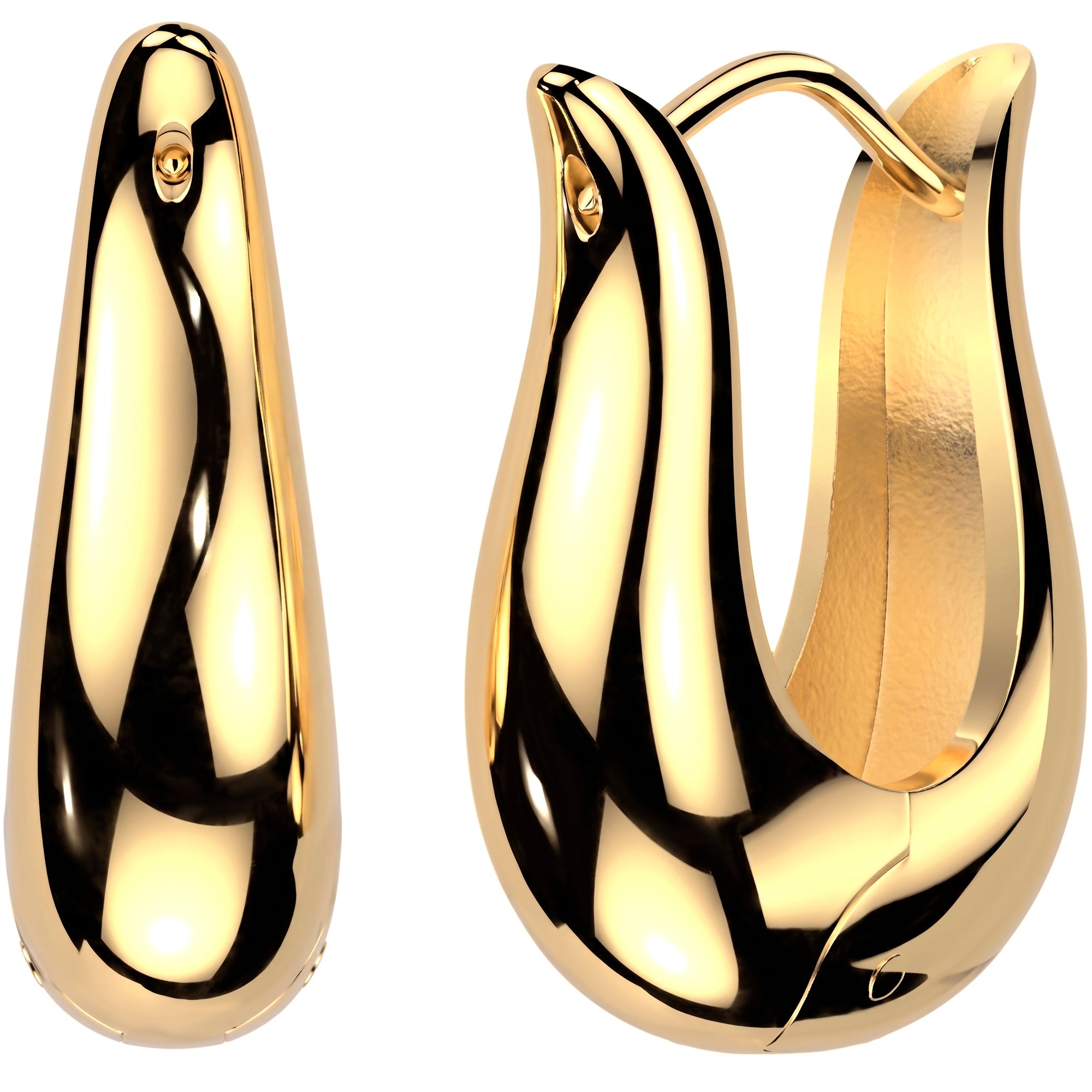 18G Flower Hoop Earrings for Cartilage and Lobe