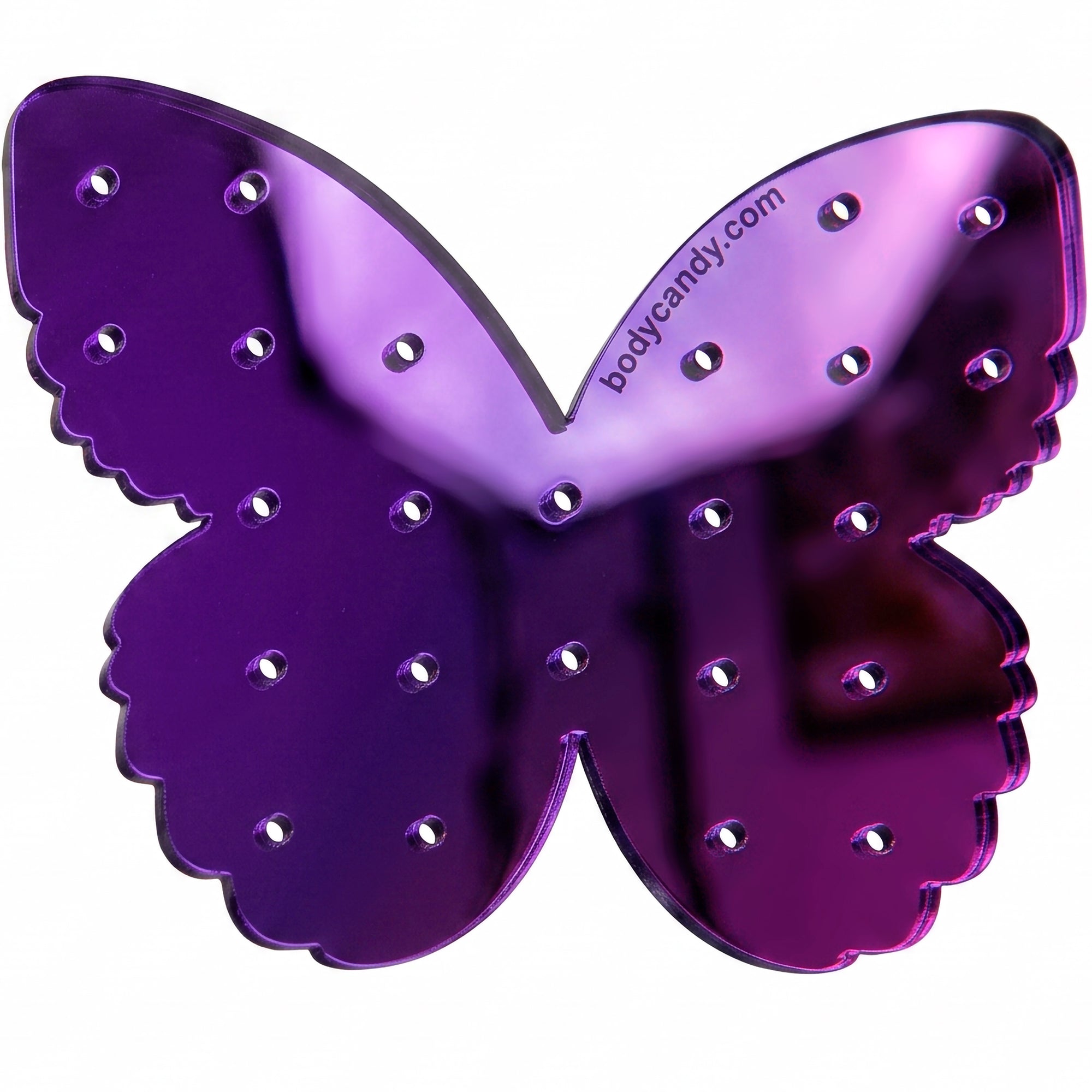 Purple Butterfly Travel Flat Back Earring Palette