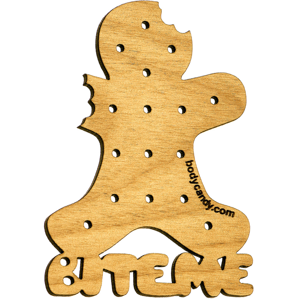 Gingerbread Man flat back earring palette for travel