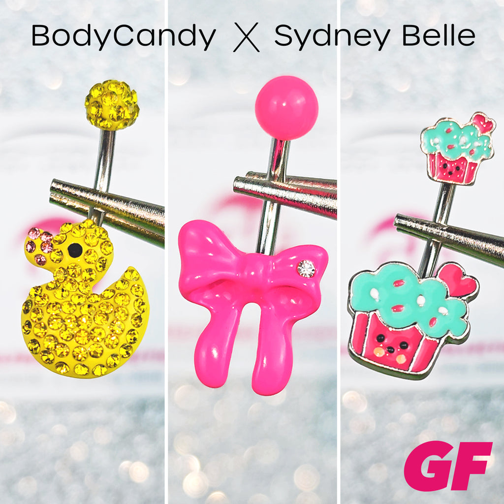 Sydney Belle Girlfriend Collection Bundle 3-Pack Belly Rings