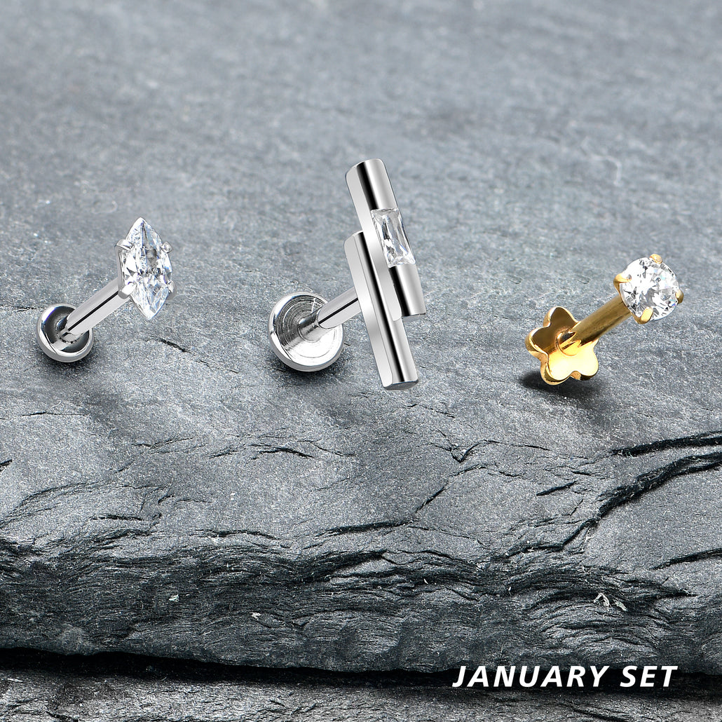 Labret Piercing Monthly Club