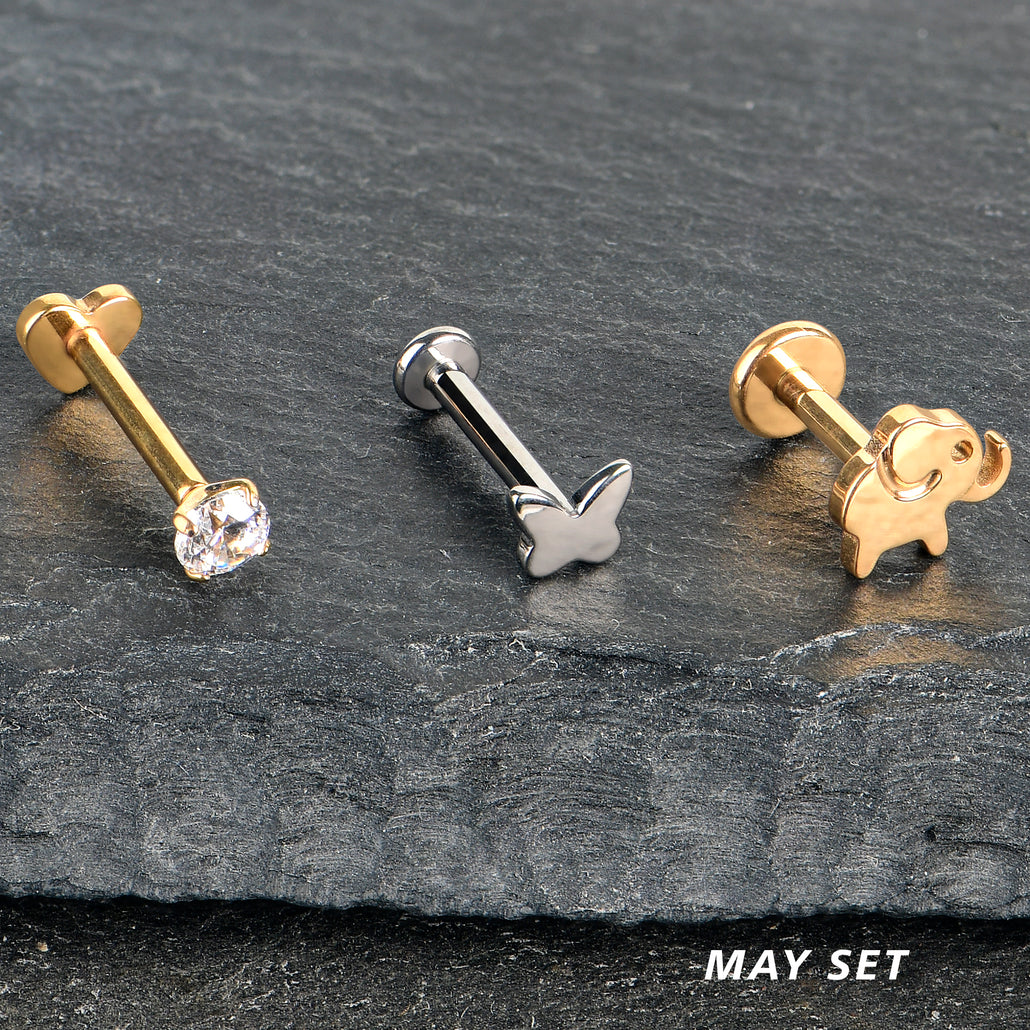 Labret Piercing Monthly Club