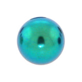 Green Titanium Threaded 5mm Replacement Ball