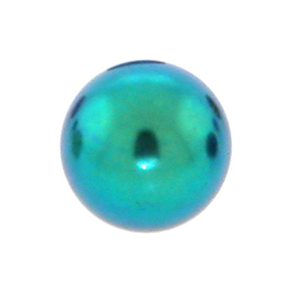 Green Titanium Threaded 5mm Replacement Ball
