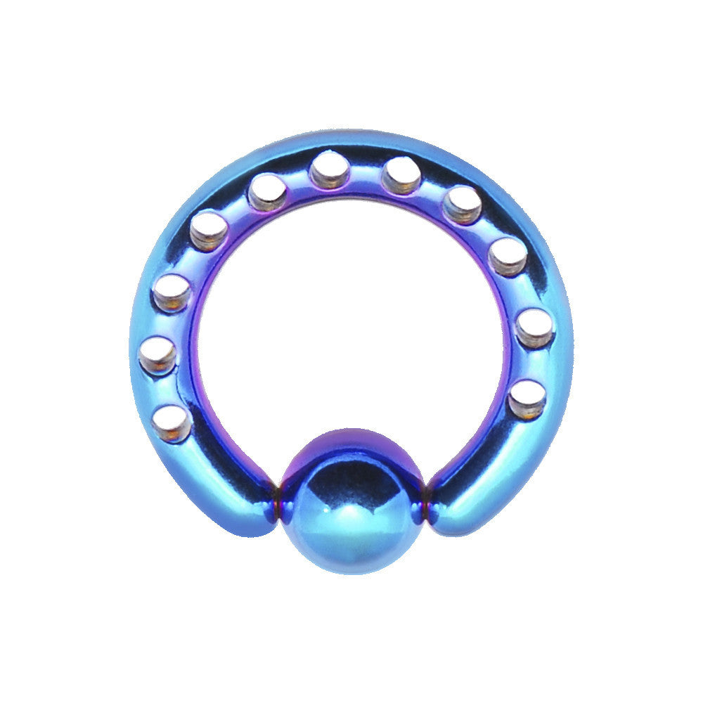 8G INDUSTRIAL PUNCHED Turquoise TITANIUM BCR