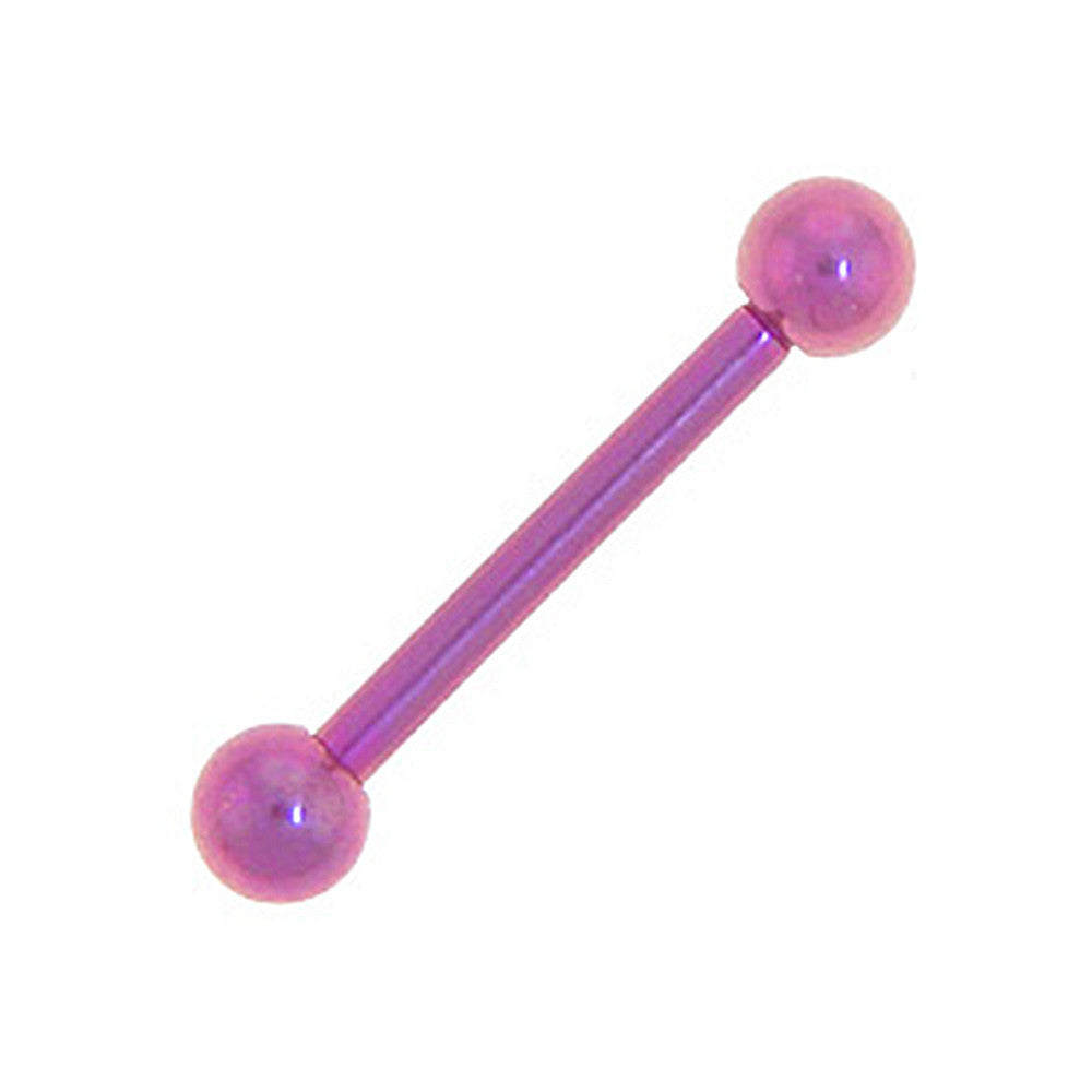 Solid Titanium Pink Barbell 3/8-3mm