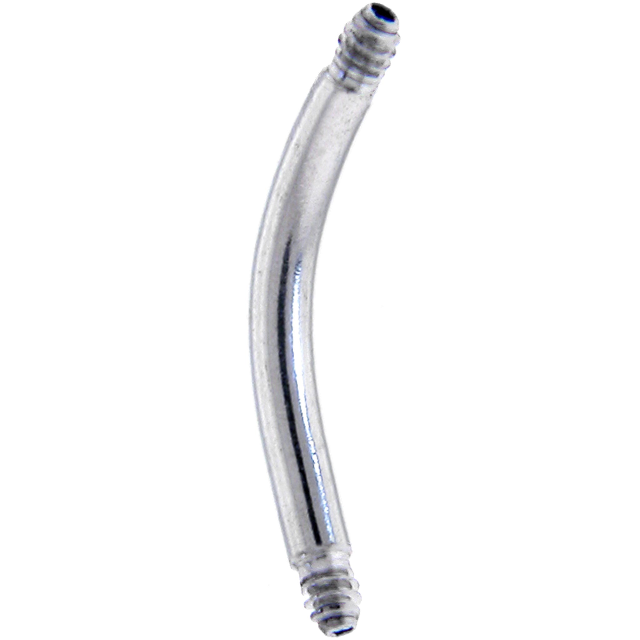 14G 316l Stainless Steel Replacement Curved Barbell 7/16
