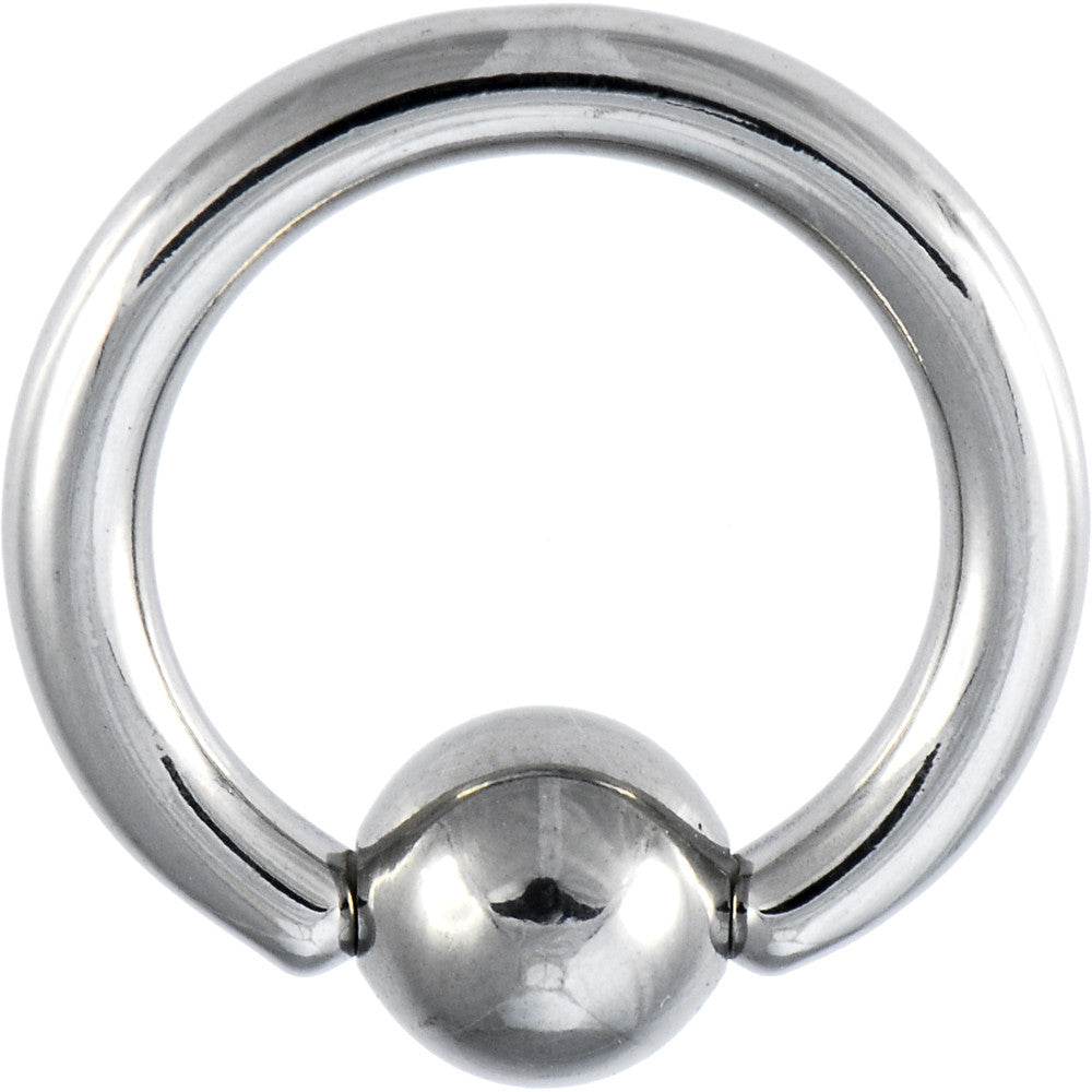 8 Gauge 5/8 Stainless Steel BCR Captive Ring