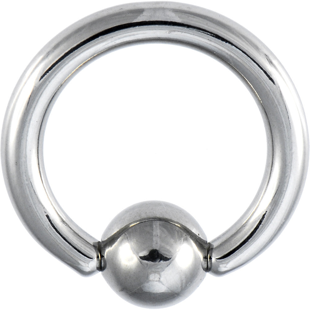8G 5/8 Stainless Steel BCR Captive Ring