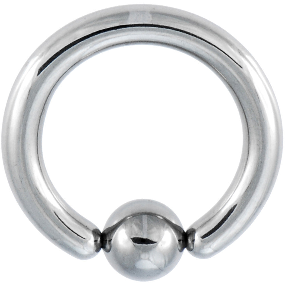 6G 3/4 Stainless Steel BCR Captive Ring