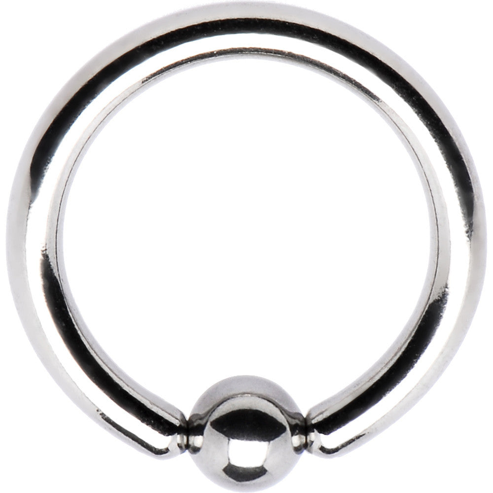 10 Gauge 5/8 Stainless Steel BCR Captive Ring