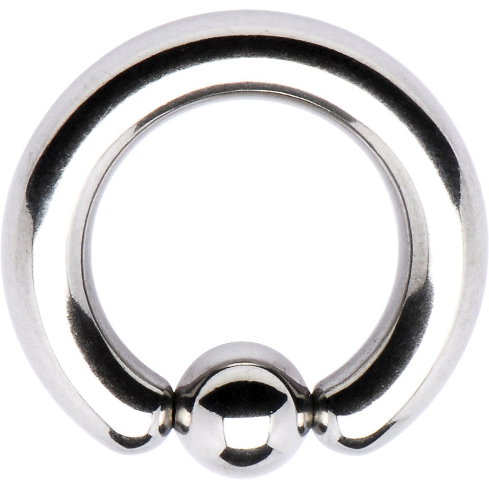 6 Gauge STEEL BCR Captive Ring 1/2 6mm