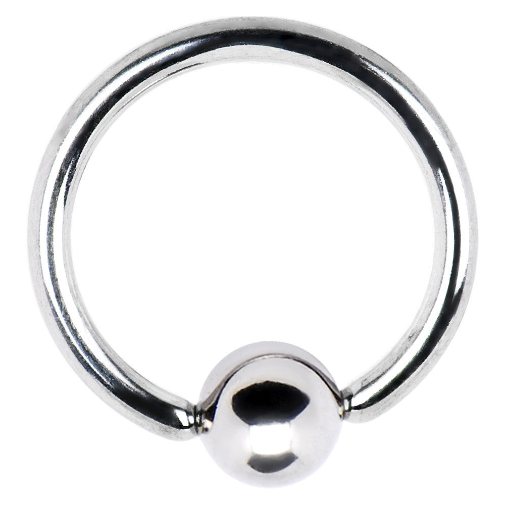 14 Gauge 1/2 5mm Stainless Steel BCR Captive Ring