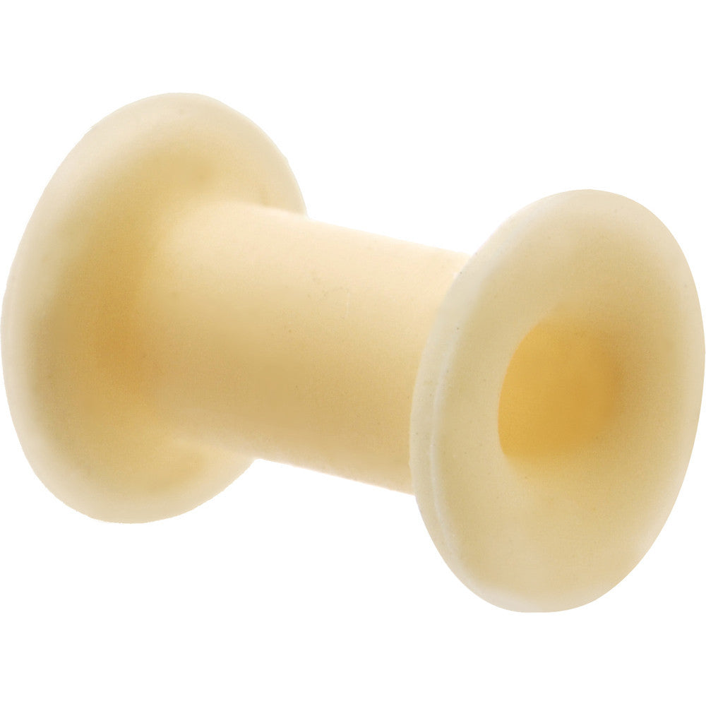 6 Gauge Flesh Color Silicone Tunnel
