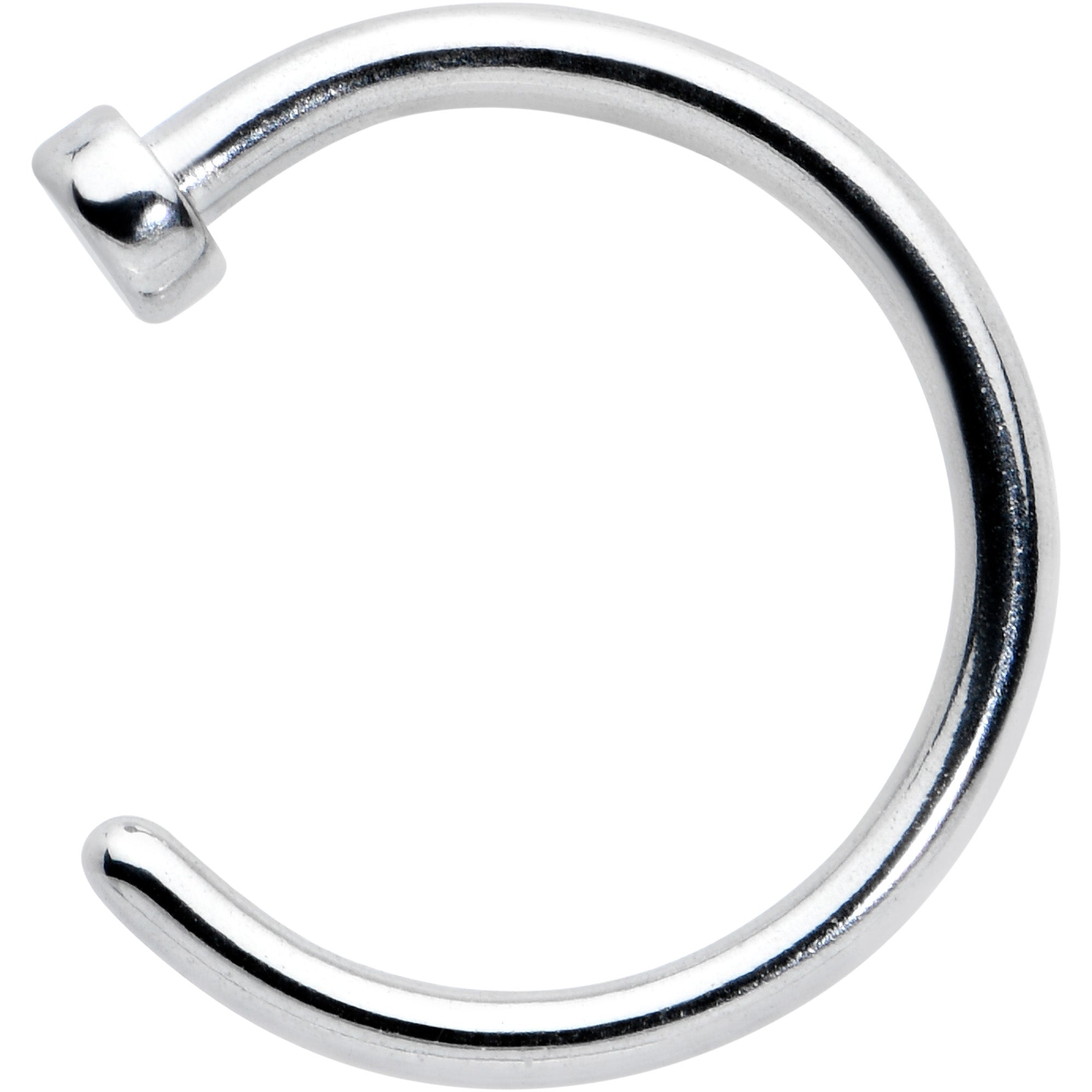 18 Gauge 5/16 Stainless Steel Nose Hoop