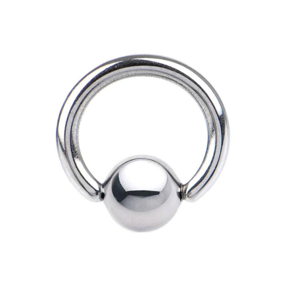 16 Gauge STEEL BCR Captive Ring - 5/16 5mm ball
