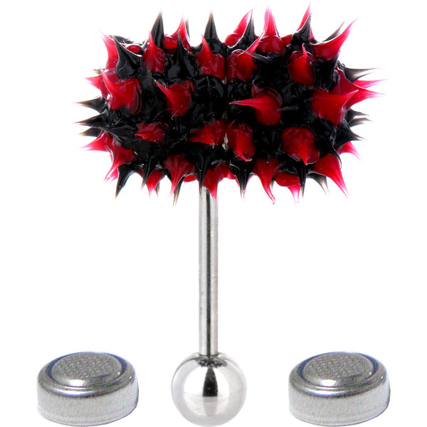 Red-Black THRASHER LIX Vibrating Tongue Ring Red-Black THRASHER LIX Vibrating Tongue Ring
