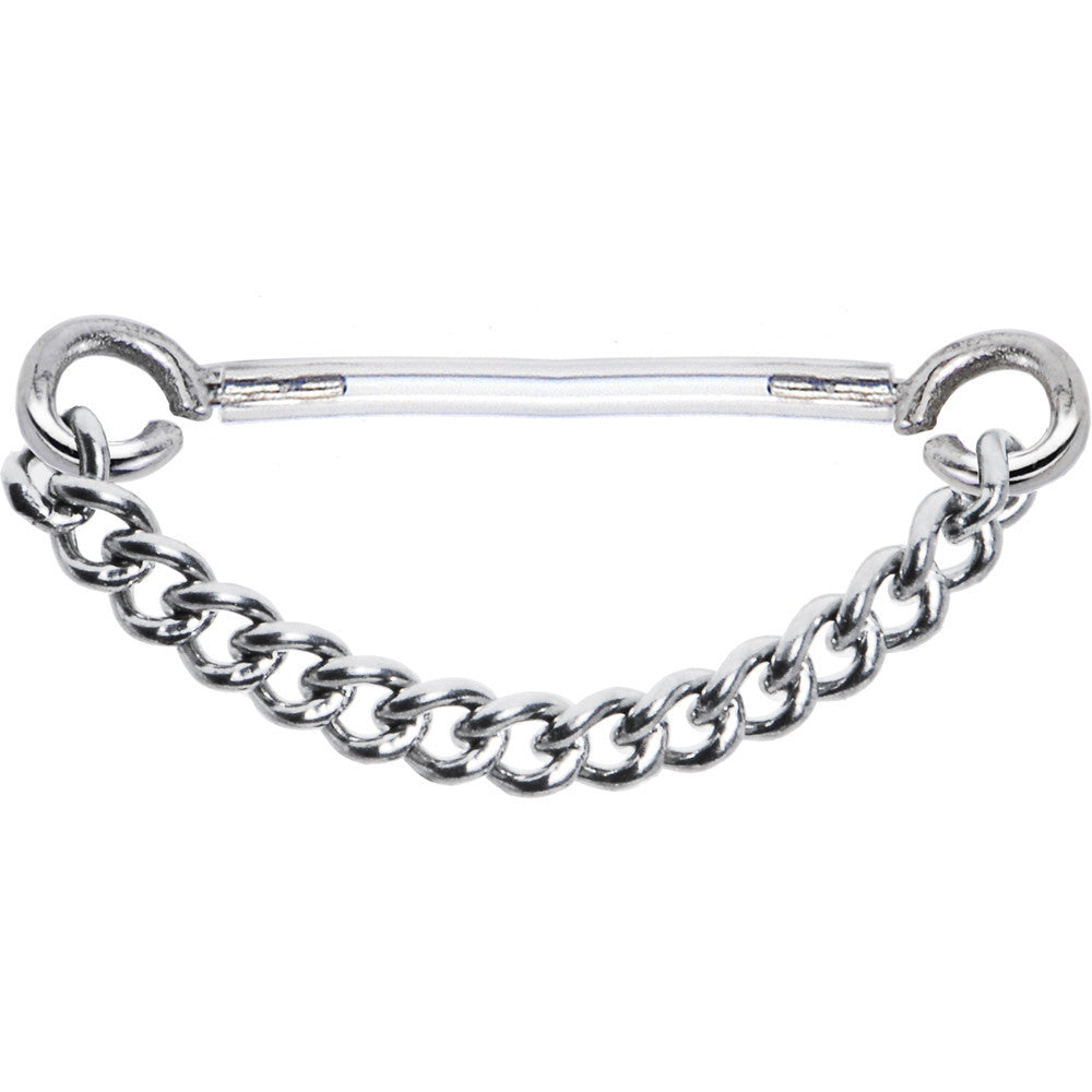 Intimate Rings Metal Stainless Steel Chain Bioplast Intimate Piercing