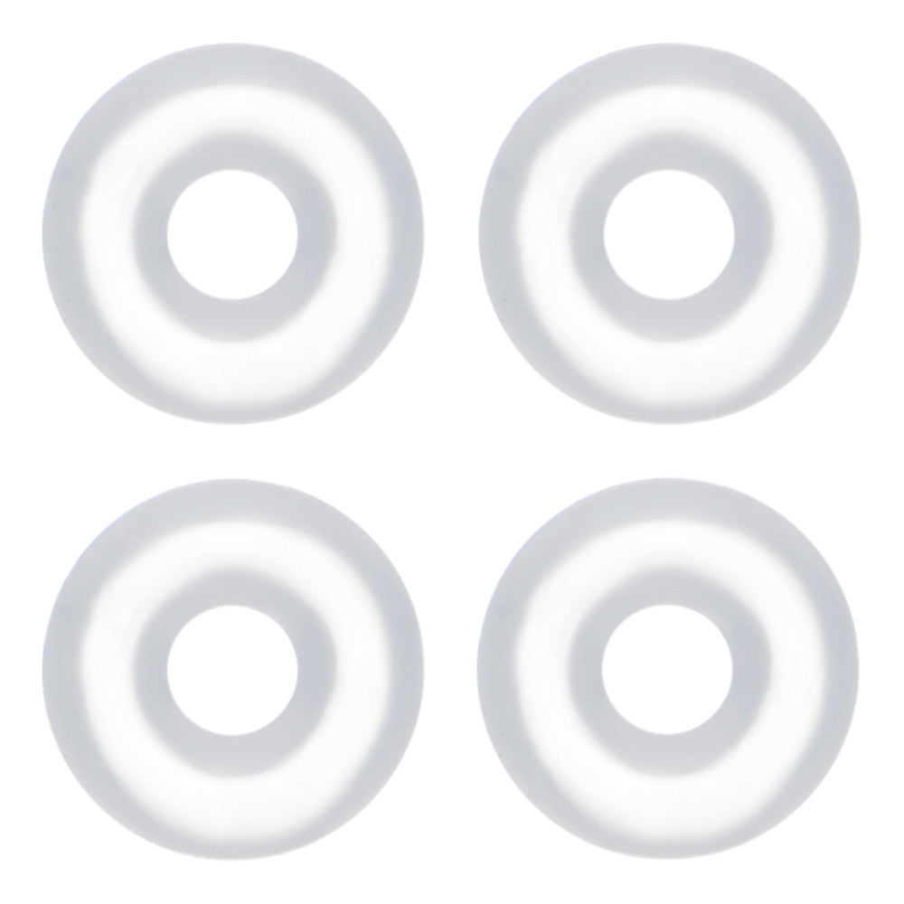 12 Gauge Clear Rubber O-Ring 4-Pack