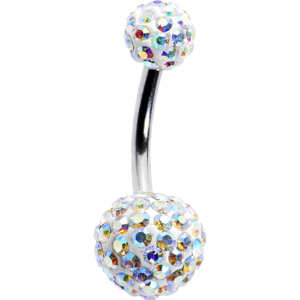 Aurora Crystal Evolving Belly Ring