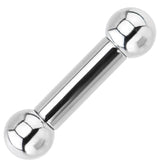 4 Gauge Straight Stainless Steel Barbell 5/8 8mm
