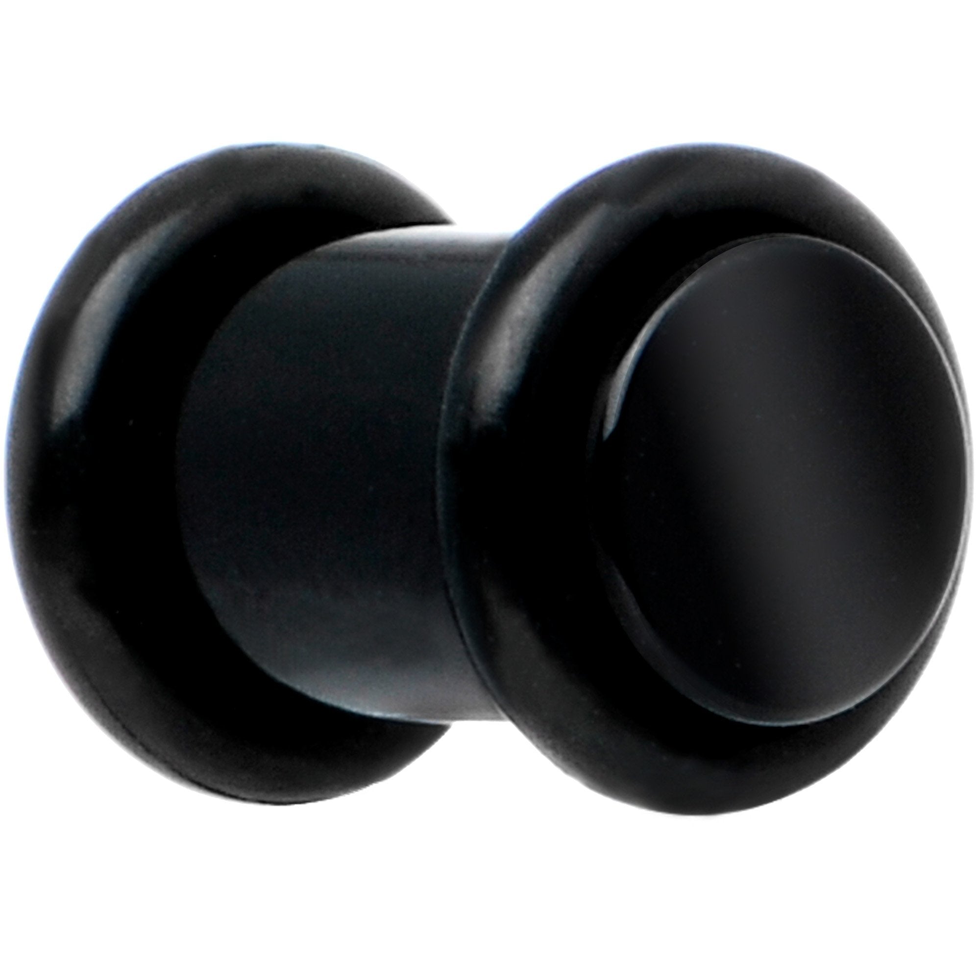 7mm Black Acrylic Plug Set