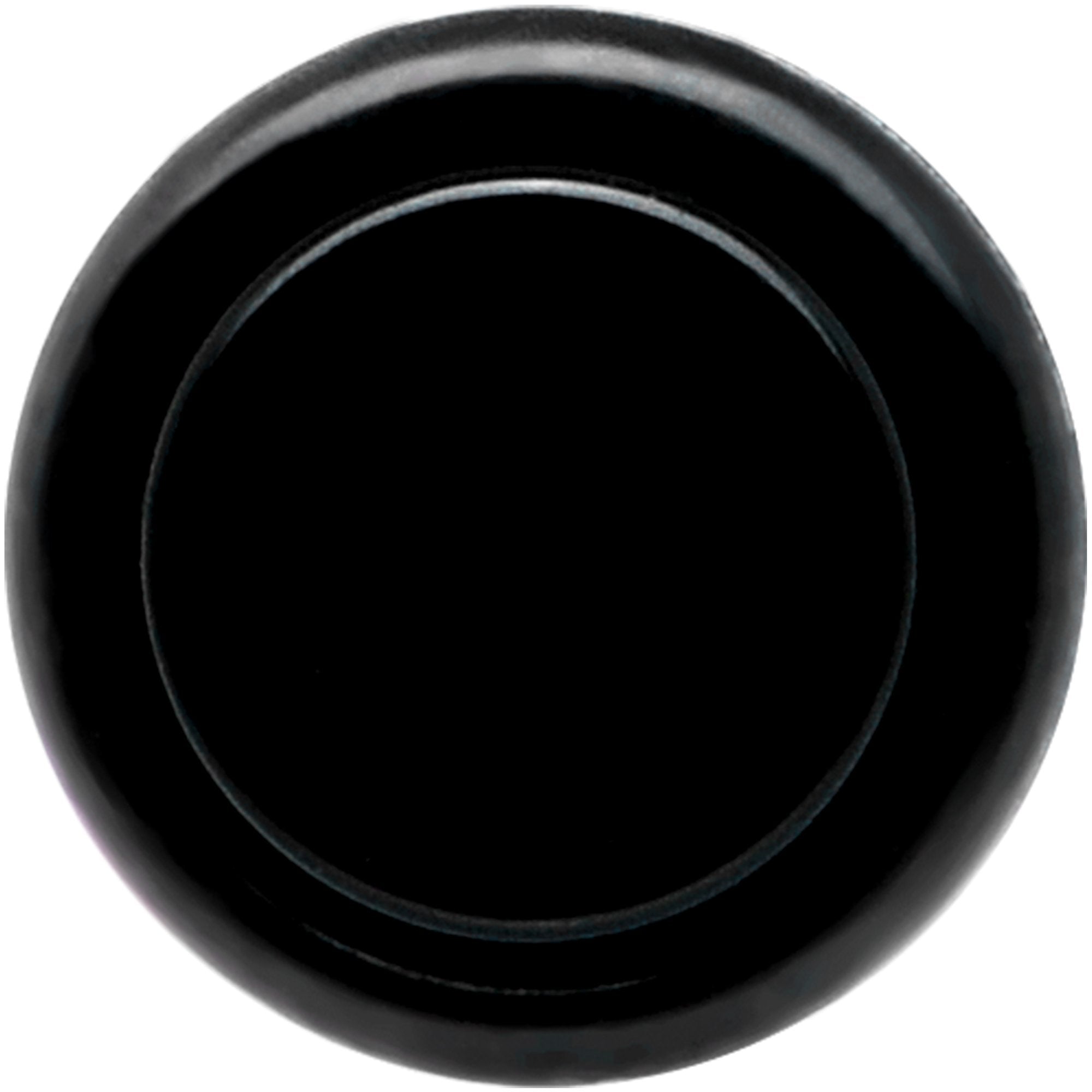 0 Gauge Black Acrylic Straight Plug Set