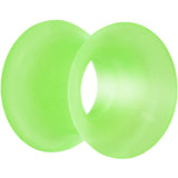 00 Gauge Green Thin Double Flare Flexible Tunnel