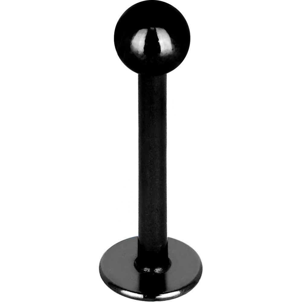 16G Black Titanium Labret Monroe