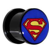 9/16 Licensed Superman Saddle Plug