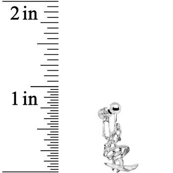 Love Chinese Symbol Clip on Earrings