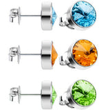 5mm Stainless Steel Round Stud Earring