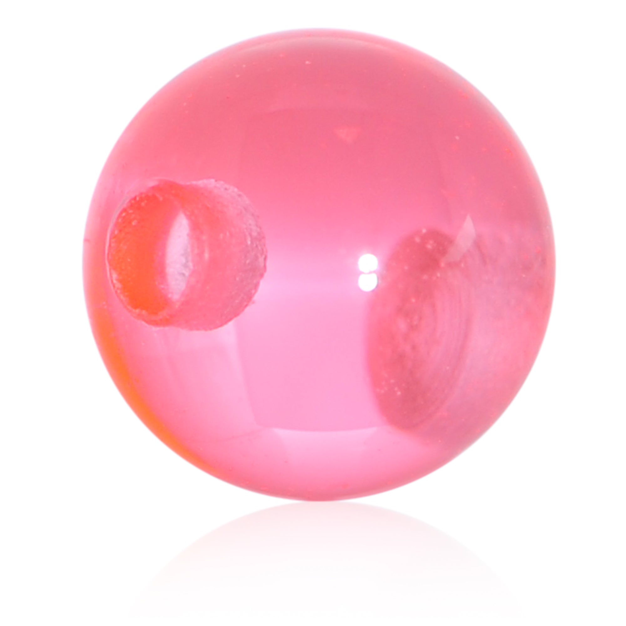 4mm Pink Acrylic Captive Bead Ring Replacement Ball
