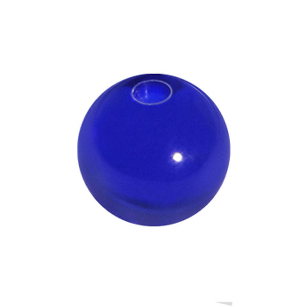 5mm Blue Acrylic Captive Bead Ring Replacement Ball