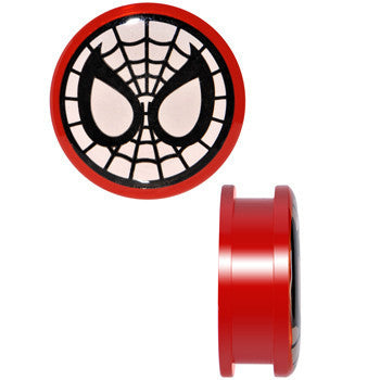 1 inch Spiderman Screw Fit Plugs Set