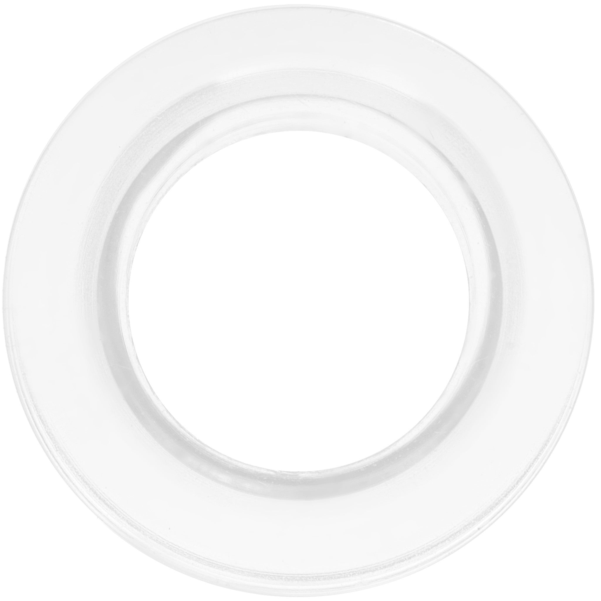 0G Clear Acrylic Screw Fit Tunnel Plug Set