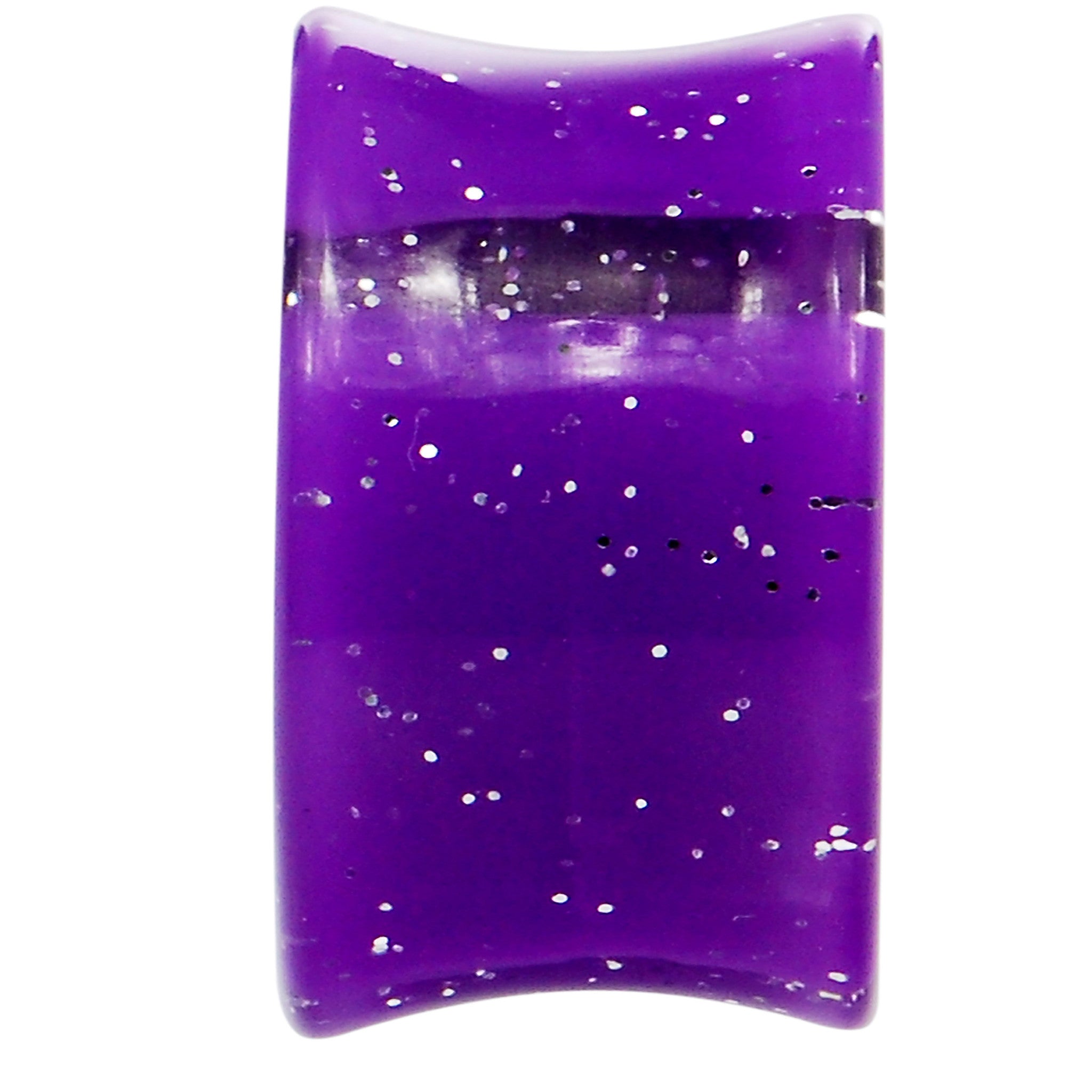 5/8 Purple Quotation Symbol Saddle Plug