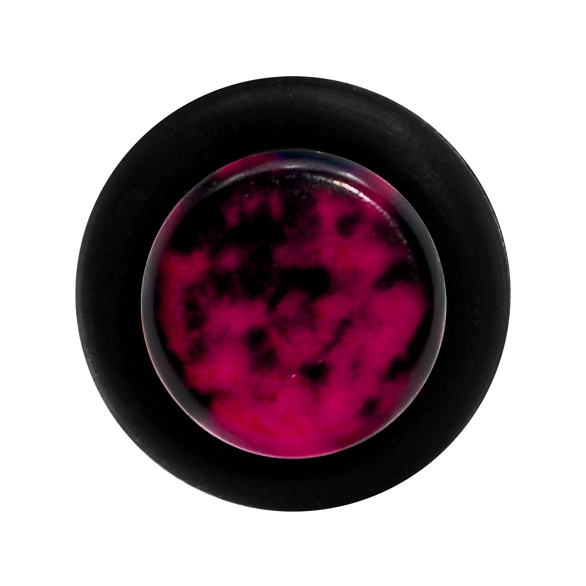 6G Pink Snake Skin Acrylic Taper