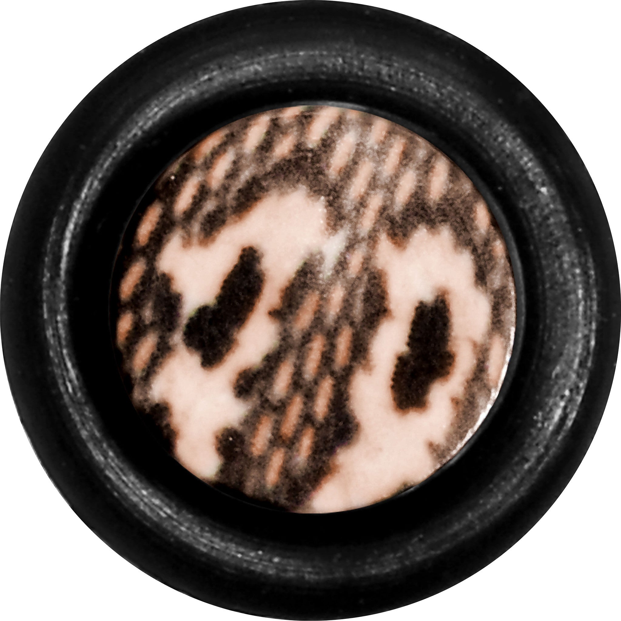 4G Blushing Snake Skin Acrylic Taper