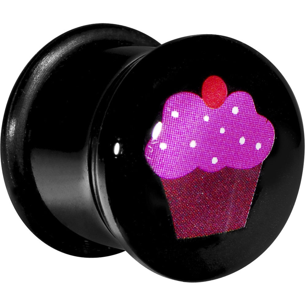 1/2 Acrylic Single Flare Cherry Cupcake Plug