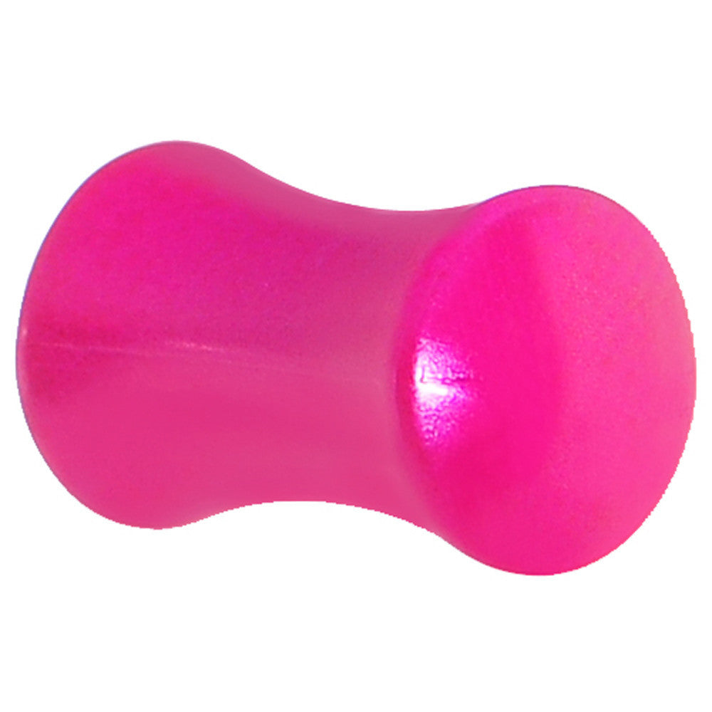 2G Hyacinth Pink Metallic Pearl Acrylic Saddle Plug