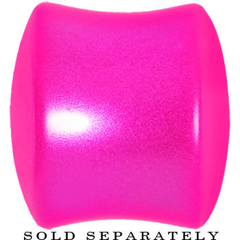 9/16 Hyacinth Pink Metallic Pearl Acrylic Saddle Plug